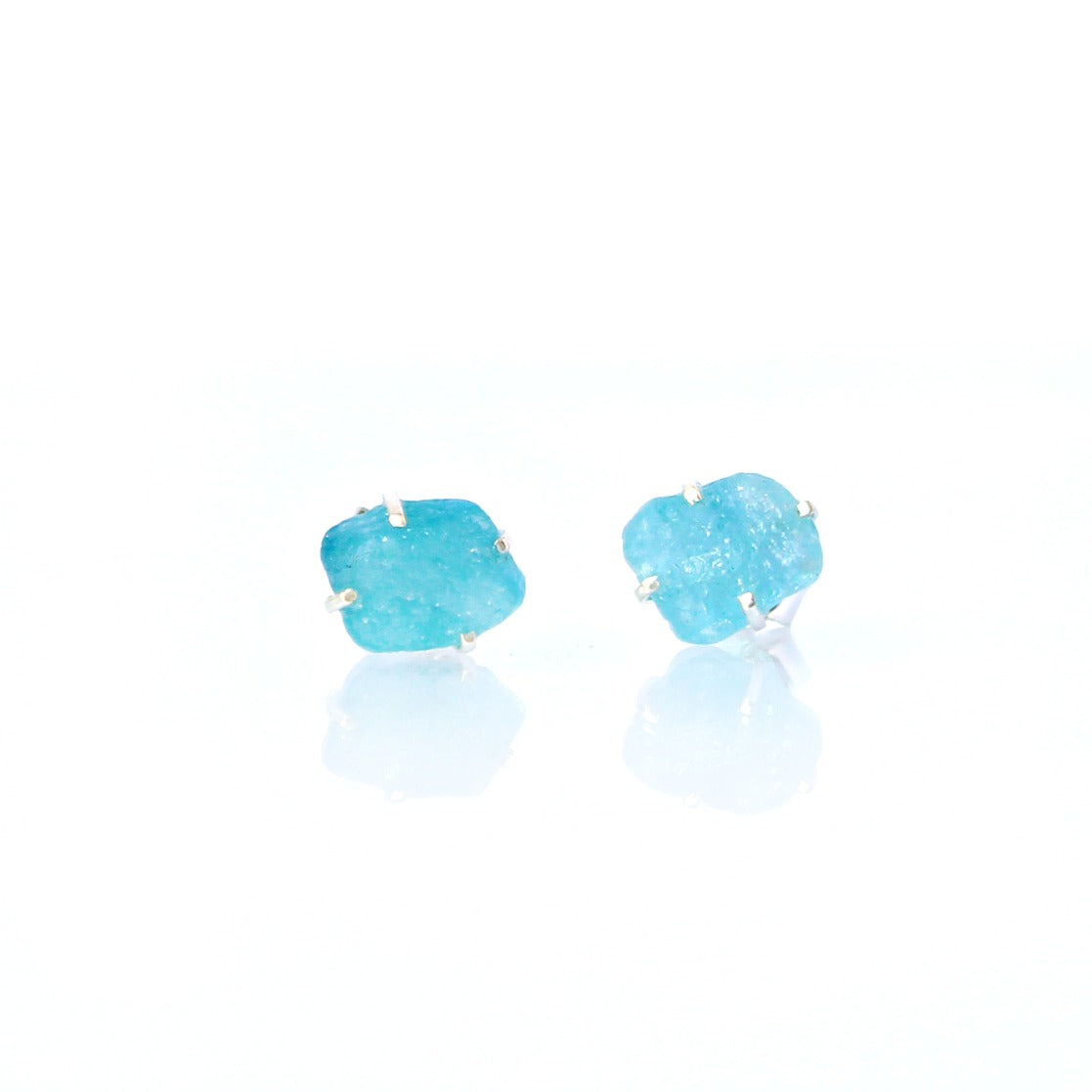 Aggregate more than 209 raw aquamarine earrings super hot
